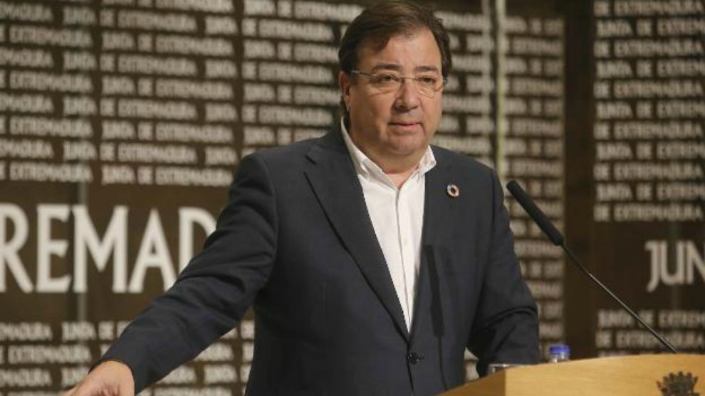Guillermo Fernandez Vara presidente de Extremadura