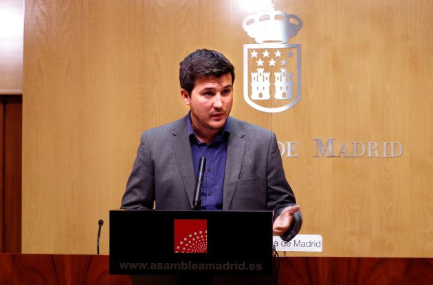 Pablo Gomez Perpinya portavoz de Mas Madrid