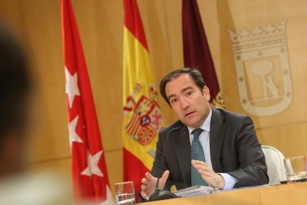 Borja Carabante en el Ayuntamiento de Madrid