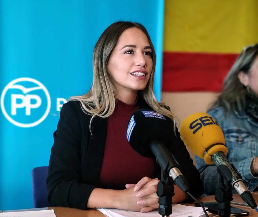 Noelia Núñez, diputada del Partido Popular en la Asamblea de Madrid